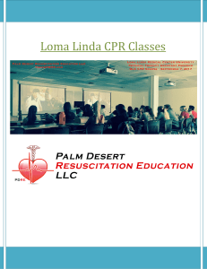 Loma Linda CPR Classes