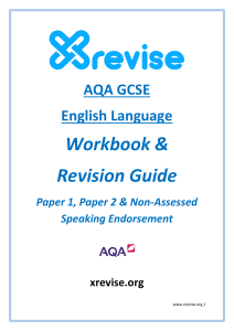 English Language Revision Workbook