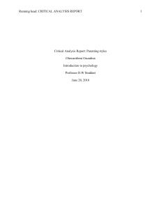 Critical Analysis Report (1)
