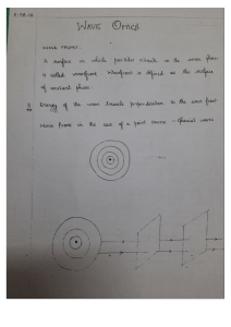 wave optics