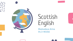 Scottish English