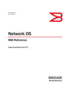 Network OS MIB Reference