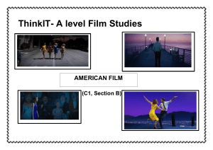 Year 12 - Film Studies - American, British, Experimental Revision