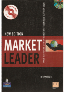 New Market Leader - Intermediate Teacher s book