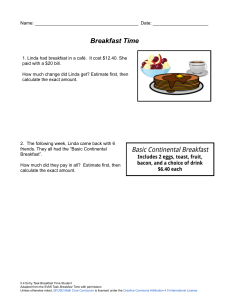 5.4 Entry Task Breakfast Time Student - Google Docs