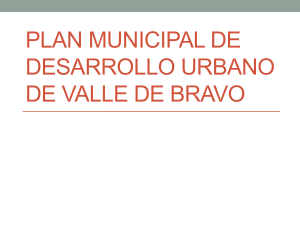 Plan Municipal de Desarrollo Urbano de Valle de