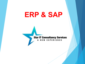 ERP and SAP details(2020-21)