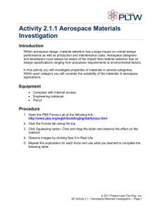 2.1.1.A AerospaceMaterialsInvestigation