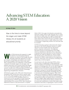 Advancing STEM Education
