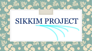 Sikkim project