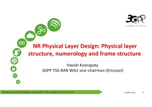 3gpp nr physical layer structure