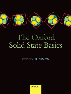 Steven H. Simon-The Oxford Solid State Basics