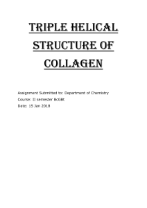 Collagen structure