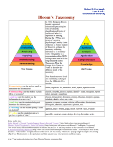 blooms-taxonomy-handout