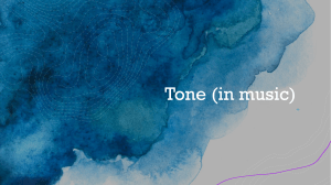 Tone in Music