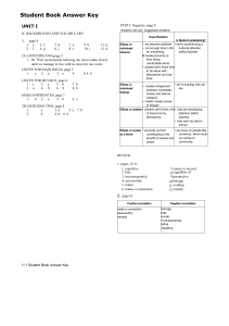Student Book Answer Key North Star (1)
