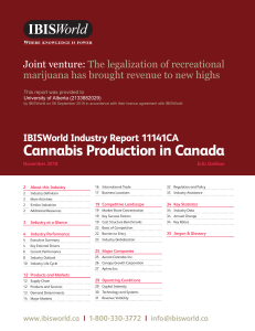 IBIS Cannabis Report