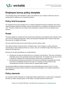 Employee-bonus-policy-template