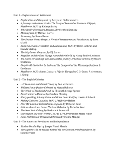 US History Supplemental Reading List