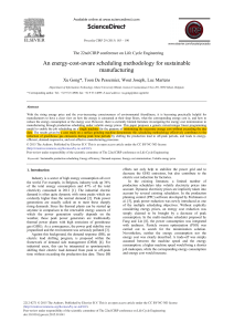 Xu Gong An energy-cost-aware scheduling methodology for sustainable