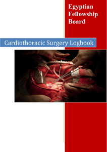 Logbook of Cardiothoracic surgery (176c5a07-c007-4b30-9f56-2375b349daff)