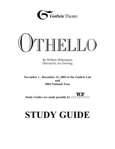 othello study guide
