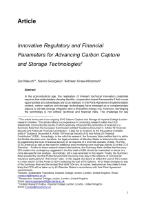 01 - Dr. Zen Makuch - Innovative Regulatory and Financial Parameters for Advancing Carbon Capture and Storage Technologies (1)