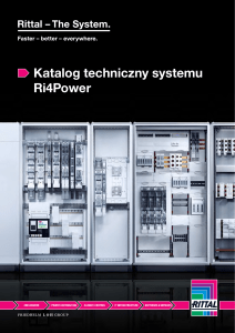 Rittal Podręcznik techniczny systemu Ri4Power 5 4713