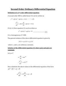 Topic 4-2nd order differential equations (1)