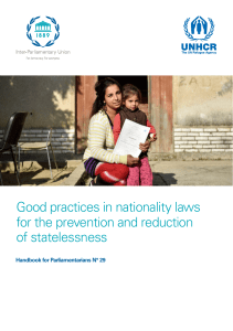 Good Practices in Nationality Laws