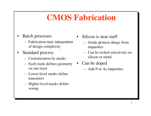 CMOS Fabrication