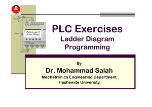 PLC Exercises