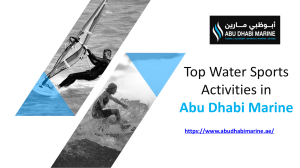 Top Water Sports Activities in Abu Dhabi Marine-converted