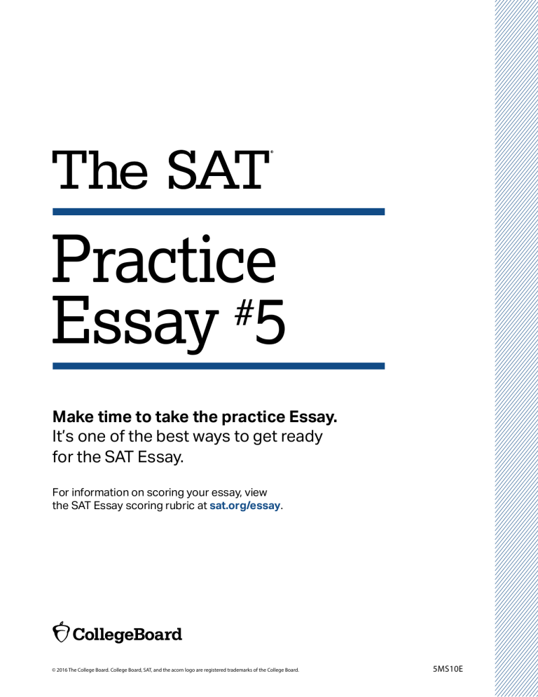 sat practice test essay pdf