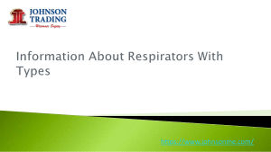 Information About Respirators With Types
