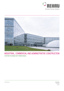 REHAU Brochure Industrial Commercial Administrative Construction EN 2007