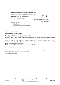 accounts 7110 2003