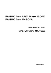 AM-120iC Operator Manual B-82874EN 07