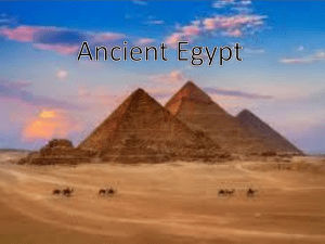 Ancient Egypt Document