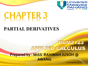 chapter3 partial derivatives
