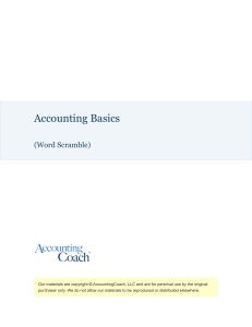 Accounting-Basics