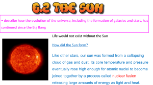 6.2 The Sun