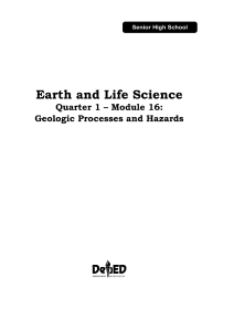 Earth and Life Science, Q1-M16