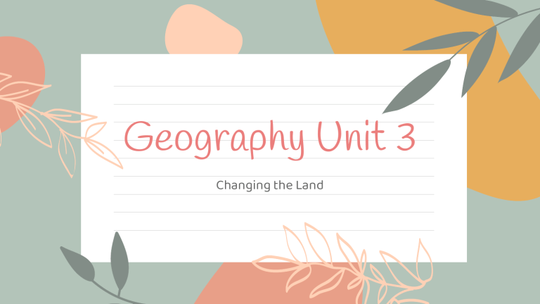 ib geography unit 3 case study