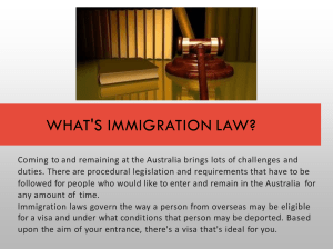 Best immigration lawyers Perth