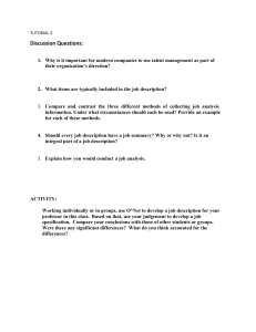 CHAPTER 3-Discussion Question