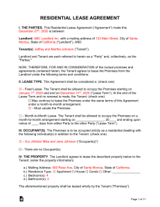 Residential-Lease-Agreement-Sample