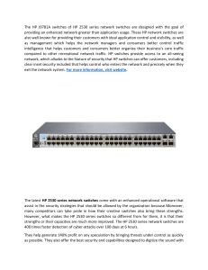 An Expert Overview of HP 2530-48 Switch 48 Ports for Beginners