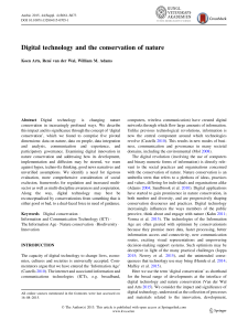 Arts2015 Article DigitalTechnologyAndTheConserv