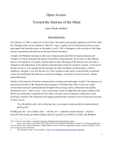 "The Internet of the Mind"